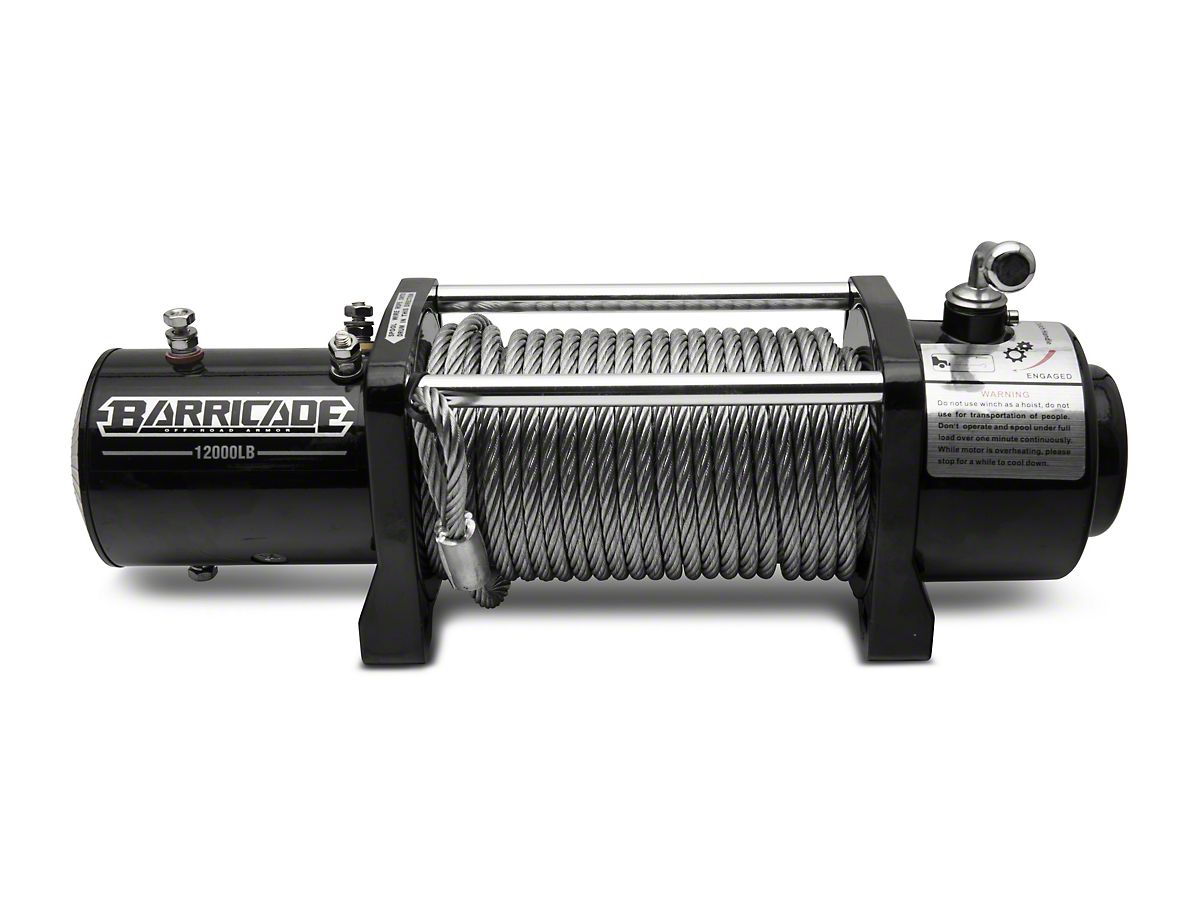Barricade F-150 12,000 lb. Winch T525511 (Universal; Some 