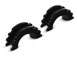 RedRock 3/4-Inch D-Ring Shackle Isolators; Black 