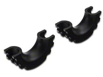 RedRock 3/4-Inch D-Ring Shackle Isolators; Black