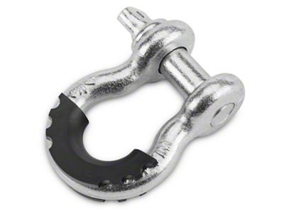 RedRock 3/4-Inch D-Ring Shackle with Isolator; Natural