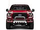 Barricade 3-Inch Bull Bar with Skid Plate; Stainless Steel (04-24 F-150, Excluding EcoBoost & Raptor)