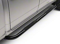 Barricade 3-Inch Side Step Bars; Black (09-18 RAM 1500 Quad Cab)