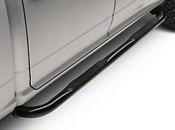 Barricade 3-Inch Side Step Bars; Black (09-18 RAM 1500)