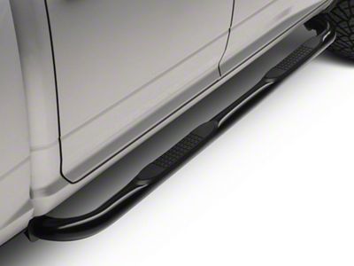 Barricade 3-Inch Side Step Bars; Black (09-18 RAM 1500)