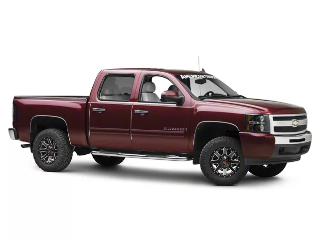 Westin E-Series 3 Round Nerf Bars Single Step Pad 99-14 GM Standard Cab (Polished) Westin E-Series 3 Round Nerf Bars Single Step Pad 99-14 GM Standard Cab (Polished)