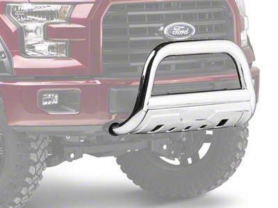 Barricade 3.50-Inch Bull Bar; Stainless Steel (04-24 F-150, Excluding Raptor)