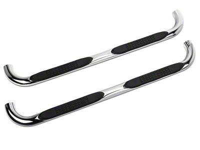 Barricade 3 Inch Side Step Bars; Stainless Steel (97-03 F-150)