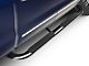 Barricade 4-Inch Oval Bent End Side Step Bars; Body Mount; Stainless Steel (14-18 Silverado 1500)