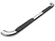 Barricade 4-Inch Oval 90 Degree Bent End Side Step Bars; Stainless Steel (15-24 F-150)