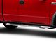 Barricade 4-Inch Oval Curved Side Step Bars; Stainless Steel (04-08 F-150)