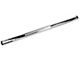 Barricade 4-Inch Oval Straight End Side Step Bars; Stainless Steel (04-08 F-150)