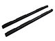 Barricade 5-Inch Oval Bent End Wheel to Wheel Side Step Bars; Black (15-24 F-150 SuperCab, SuperCrew)