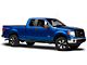 Barricade 6-Inch Oval Straight End Side Step Bars; Gloss Black (09-14 F-150 SuperCab, SuperCrew)