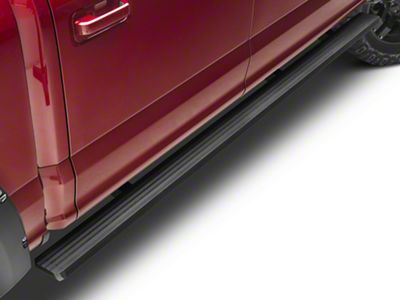 Barricade Aluminum Running Boards; Black (15-25 F-150 SuperCab, SuperCrew)