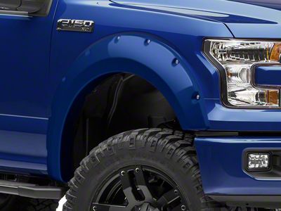 RedRock Bolt-On Look Fender Flares; Color Matched (15-17 F-150, Excluding Raptor)