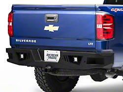 Barricade Extreme HD Rear Bumper with LED Flood Lights (07-18 Silverado 1500)