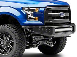 RedRock Tubular Off-Road Front Bumper with 30-Inch LED Light Bar (15-17 F-150, Excluding Raptor)