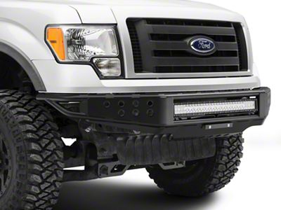 RedRock Tubular Off-Road Front Bumper with 30-Inch LED Light Bar (09-14 F-150, Excluding Raptor)