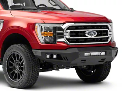 Barricade Extreme HD Front Bumper with LED Fog Lights, Spot Lights and 20-Inch LED Light Bar (21-23 F-150, Excluding PowerStroke & Raptor)