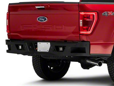 Barricade Extreme HD Rear Bumper with LED Fog Lights (21-24 F-150, Excluding Raptor & Tremor)