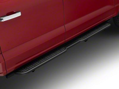 Barricade Formed HD Running Boards; Textured Black (15-25 F-150 SuperCrew)