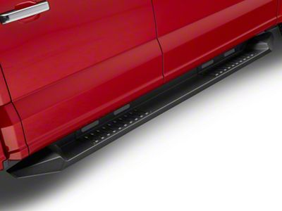 Barricade HD Steel Running Boards; Texutred Black (15-25 F-150 SuperCrew)