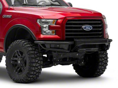 Barricade HD4 Tubular Winch Mount Front Bumper (15-17 F-150, Excluding Raptor)