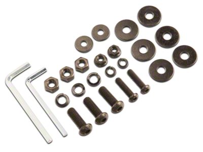 Barricade Replacement ACC Relocation Bracket Hardware Kit for T556100 Only (21-25 F-150, Excluding Raptor)