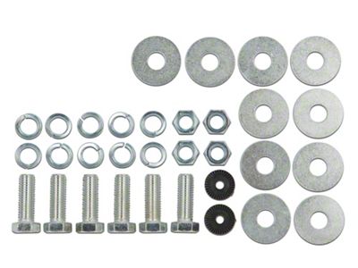 Barricade Replacement Bumper Hardware Kit for T542487 Only (15-17 F-150, Excluding EcoBoost & Raptor)