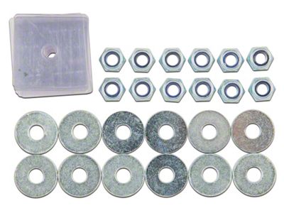 Barricade Replacement Rocker Step Hardware Kit for T530219-A Only (15-25 F-150 SuperCab)