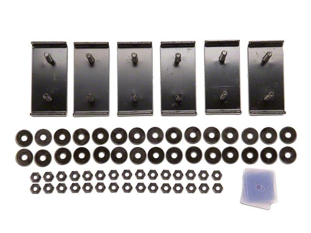 Barricade Replacement Running Board Hardware Kit for T539499-A Only (15-24 F-150 SuperCab)