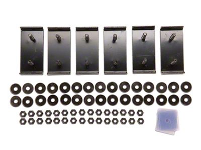 Barricade Replacement Running Board Hardware Kit for T539499-B Only (15-25 F-150 SuperCrew)