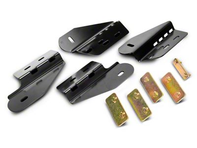 Barricade Replacement Side Step Bar Hardware Kit for T102827-B Only (97-03 F-150 SuperCab)