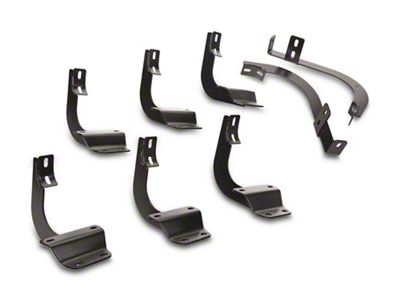 Barricade Replacement Side Step Bar Hardware Kit for T528323-A Only (15-25 F-150 SuperCrew w/ 5-1/2-Foot Bed)