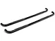 Barricade E-Series 3-Inch Side Step Bars with 90 Degree Bent Ends; Black (17-24 F-250 Super Duty SuperCrew)