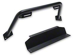 HD Skid Plate and Over Rider Hoop for Barricade HD4 Front Bumper with Winch Tray Only