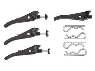 Barricade Replacement Rack Topper Hardware Kit for SD17880 Only (17-24 F-250 Super Duty w/ 6-3/4-Foot Bed)