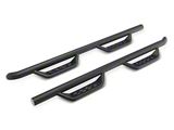 Barricade Tubular Drop Steps; Fine Textured Black Finish (17-26 F-250 Super Duty SuperCab)