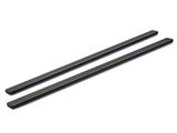 Barricade Aluminum Running Boards; Black (17-25 F-350 Super Duty SuperCab)