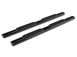 Barricade E-Series 5-Inch Straight End Side Step Bars; Black (17-25 F-350 Super Duty SuperCab)
