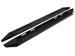 Barricade Steel Running Boards; Black (17-24 F-350 Super Duty SuperCab)