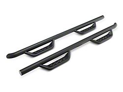 Barricade Tubular Drop Steps; Fine Textured Black Finish (17-26 F-350 Super Duty SuperCrew)