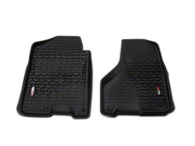 Barricade Front Floor Mats; Black (12-18 RAM 1500)