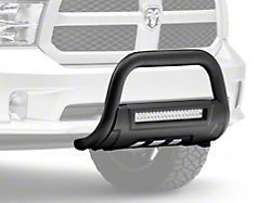 Barricade HD Bull Bar with Skid Plate and 20-Inch LED Light Bar; Black (09-18 RAM 1500, Excluding Rebel)