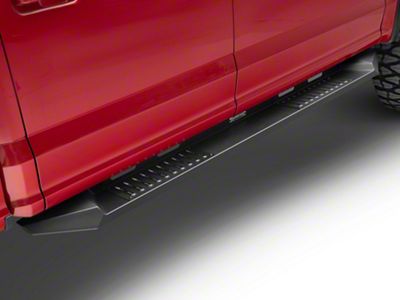 Barricade HD Steel Running Boards; Black (15-25 F-150 SuperCab, SuperCrew)