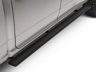 Barricade I4 Running Boards; Black (09-18 RAM 1500 Crew Cab)