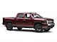 Barricade Pinnacle 4-Inch Oval Bent End Side Step Bars; Rocker Mount; Black (07-13 Silverado 1500 Extended Cab, Crew Cab)