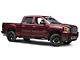 Barricade Pinnacle 4-Inch Oval Bent End Side Step Bars; Body Mount; Black (99-13 Sierra 1500 Extended Cab, Crew Cab)