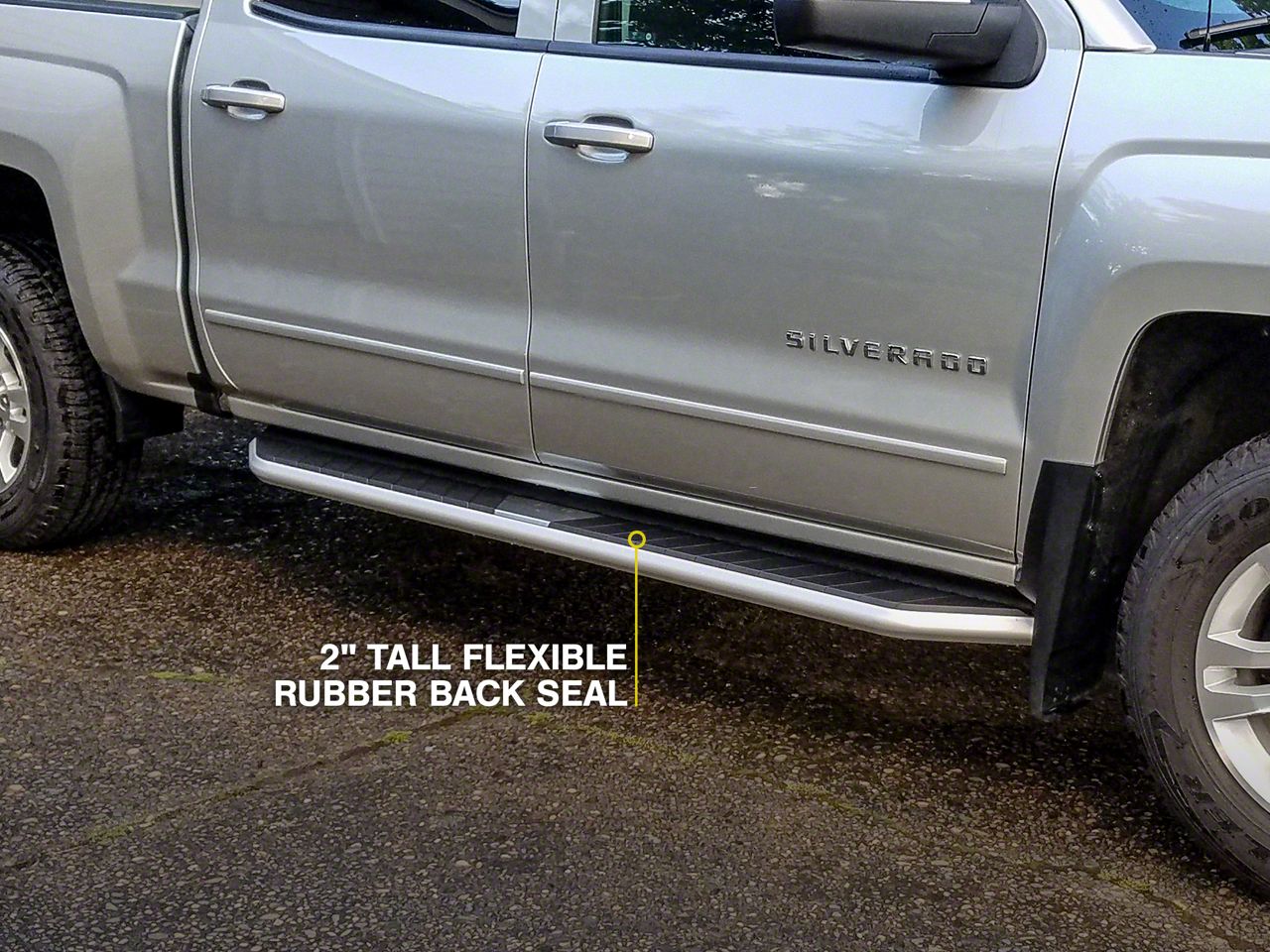 Barricade Silverado 1500 Pioneer Aluminum Running Boards