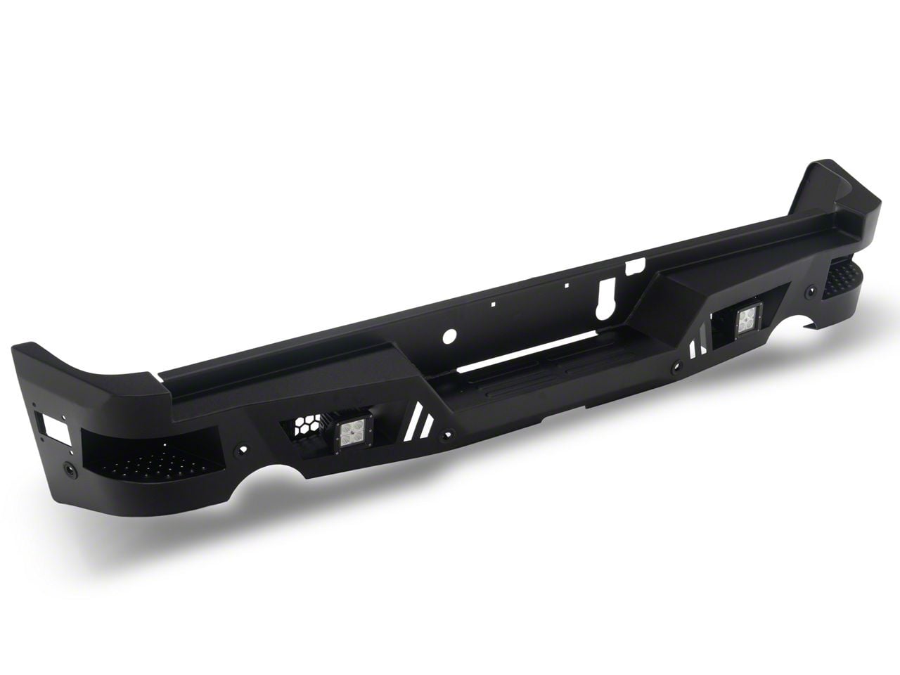 Barricade RAM 1500 HD Rear Bumper with LED Fog Lights R198195 (25
